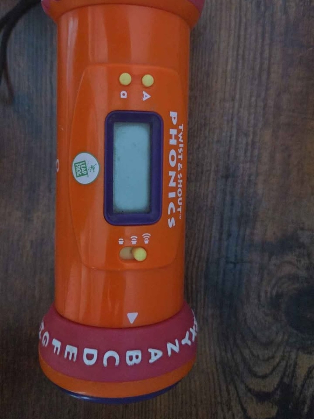 vintage LeapFrog Twist & Shout Phonics electronic learning game
